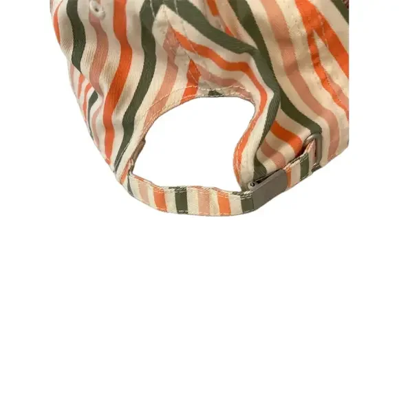 Aerie Striped Baseball Cap Multicolor Unisex Adjustable Casual Hat - Picture 4 of 4